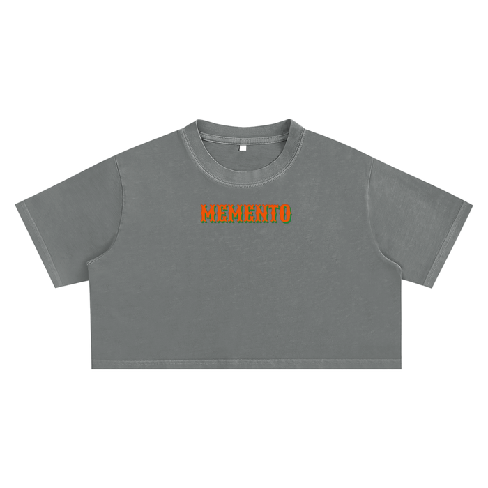 Members Only Crop Top - Memento Mori Clothing