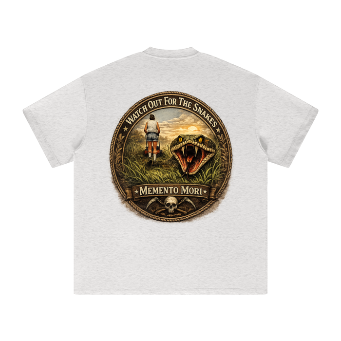 Memento Lawn Care Heavyweight T-Shirt - Memento Mori Clothing