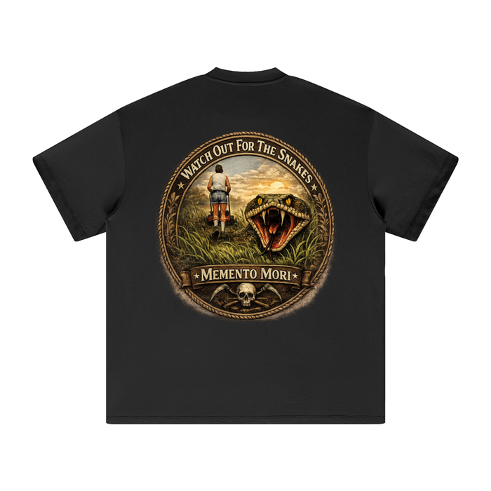 Memento Lawn Care Heavyweight T-Shirt - Memento Mori Clothing