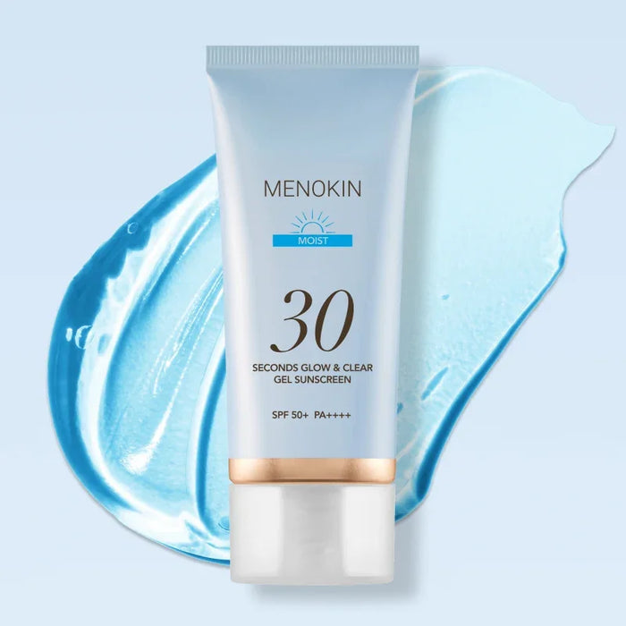 [MENOKIN] 30 Seconds Glow & Clear Gel Sunscreen SPF 50+ PA++++ 50ml - Ballagrio