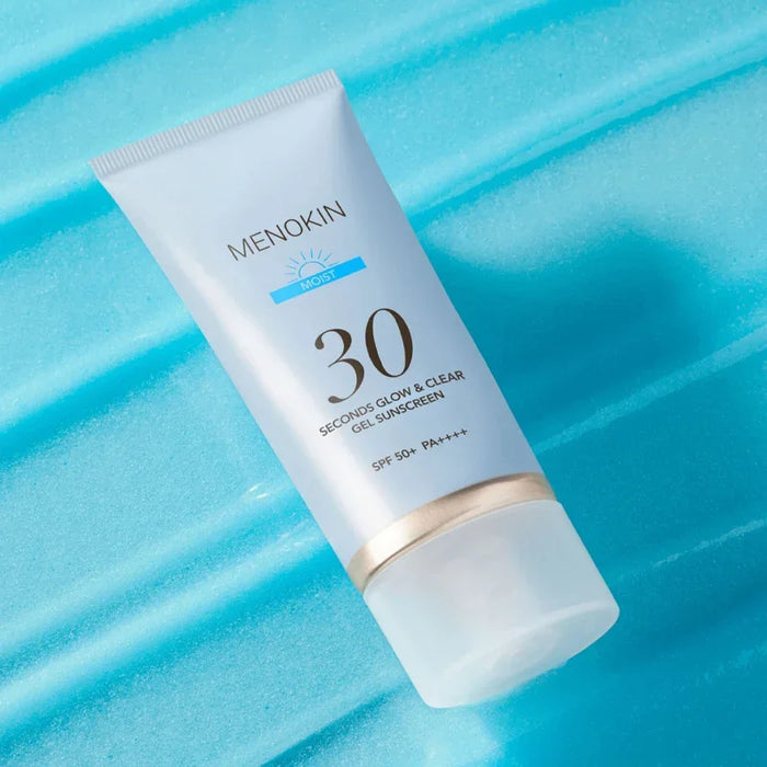 [MENOKIN] 30 Seconds Glow & Clear Gel Sunscreen SPF 50+ PA++++ 50ml - Ballagrio