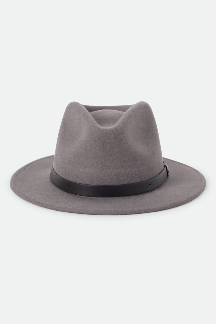 Unisex Messer Fedora in the color Grey/Grey - Additional Laydown image