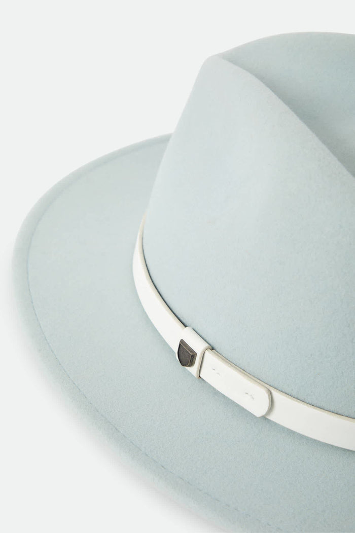 Unisex Messer Fedora in the color Seagrass/Whitecap - Additional Laydown image