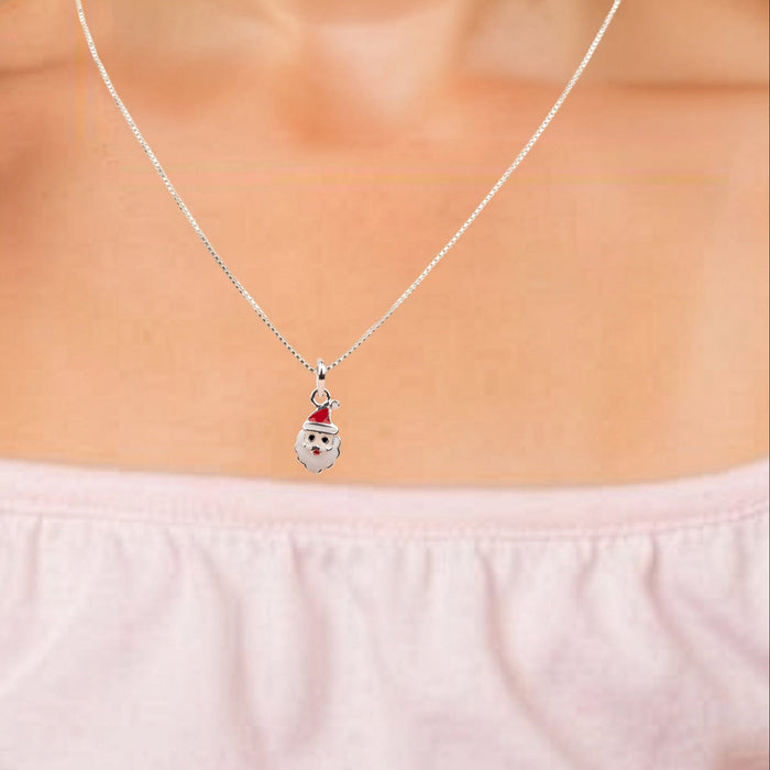Mini Santa Claus Necklace