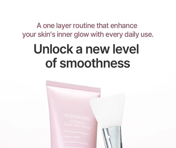 Mixsoon Collagen Glass Skin Mask 80Ml