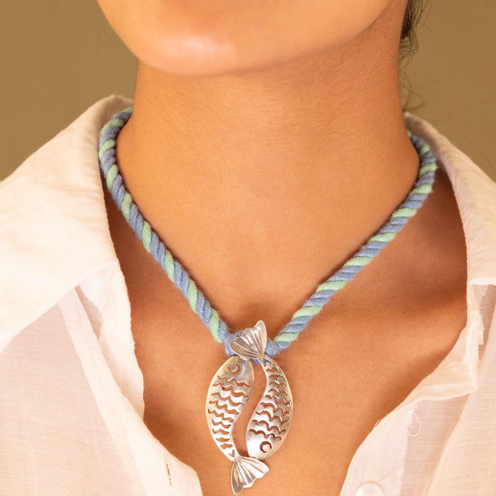 Mizoya Matsya Auspicious Timeless Dori Necklace