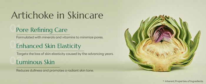 A dark green square container with a lid, labeled "MOLVANY - Artichoke Soothing Affect Pore Toner Pads" by HONG CHEON USA, INC. Tailored for acne-prone skin, this "ordinary luxury" item provides comfortable and luxurious care for sensitive skin.