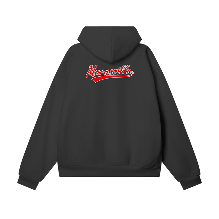 Heavyweight Hidden Pocket Fleece Hoodie - Memento Mori Clothing