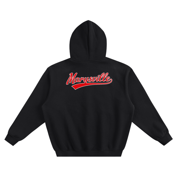 Fleeced Boxy Hoodie - Memento Mori Clothing