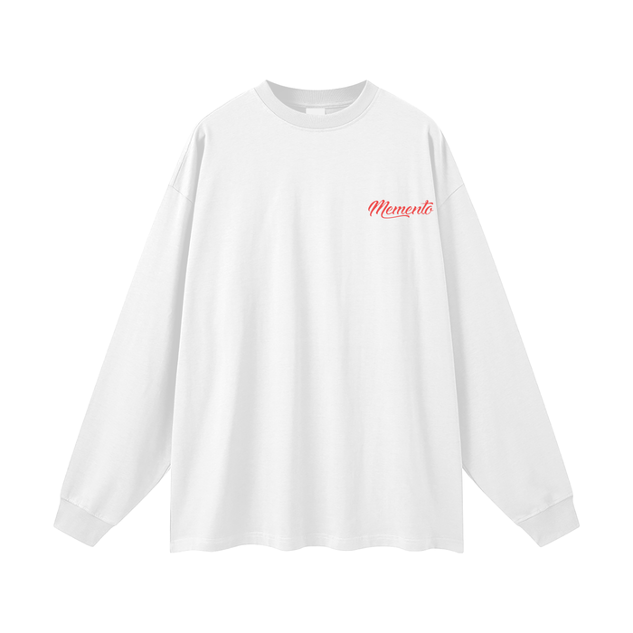 Monte Mori Oversized Unisex Long Sleeve T-Shirt - Memento Mori Clothing