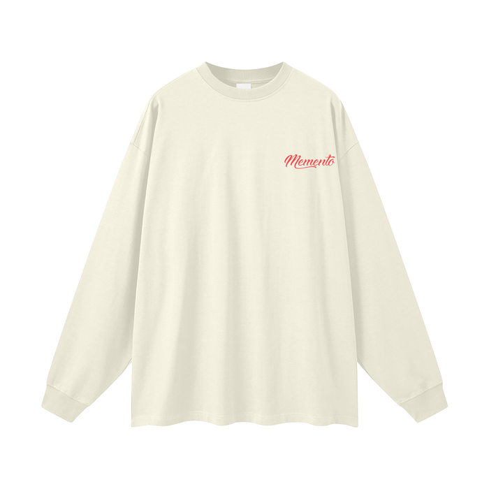 Monte Mori Oversized Unisex Long Sleeve T-Shirt - Memento Mori Clothing