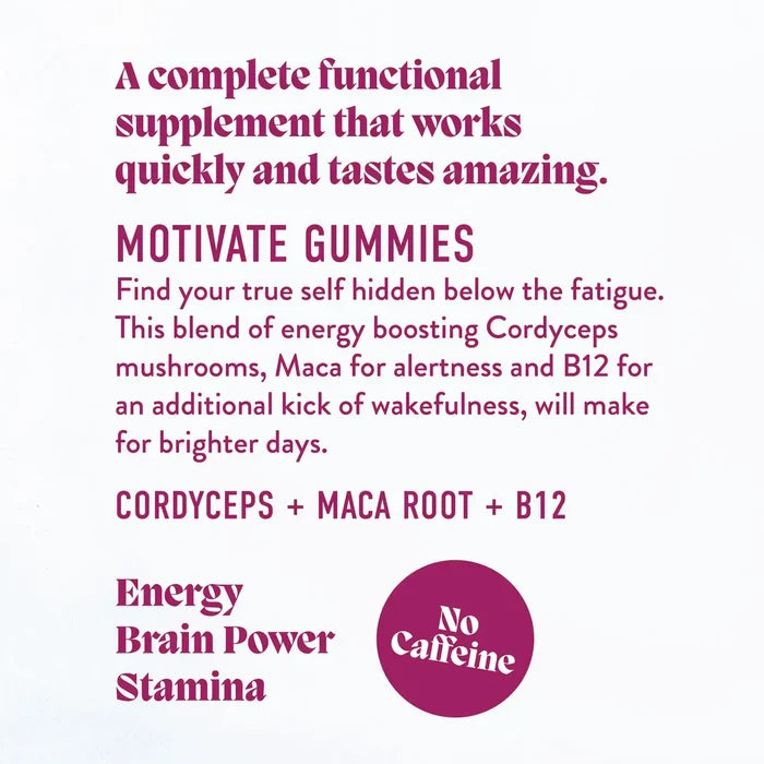 Motivate Mushroom Gummies – Microjoy