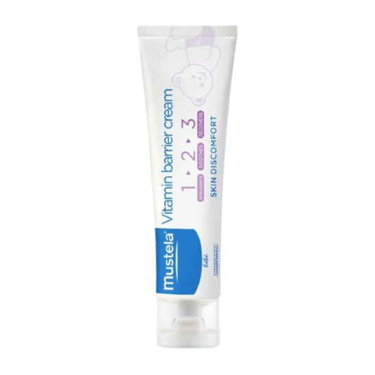 Mustela 1 2 3 Vitamin Barrier Cream 100Ml