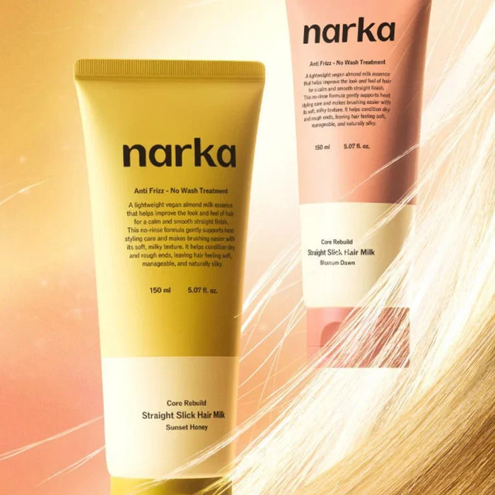 [narka] Straight Slick Hair Milk 150ml - Ballagrio