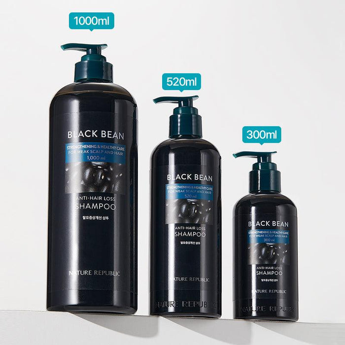 [Nature Republic] Black Bean Anti-Hair Loss Shampoo 300ml - Ballagrio