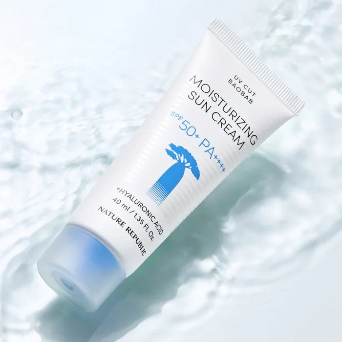 [Nature Republic] UV Cut Baobab Moisturizing Sun Cream Set SPF 50+ PA++++ 40ml*2EA - Ballagrio