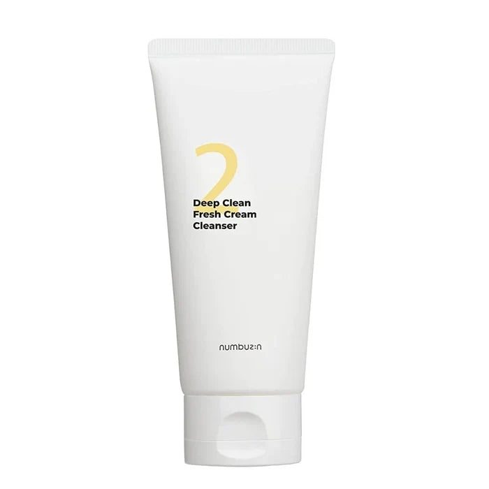 Numbuzin No.2 Deep Clean Fresh Cream Cleanser 120ml | GlamTouch UK