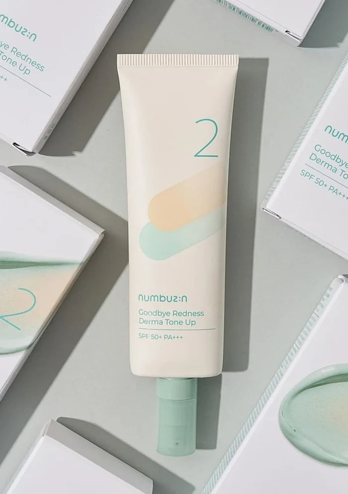 Numbuzin No.2 Goodbye Redness Derma Tone Up 50ml | GlamTouch UK