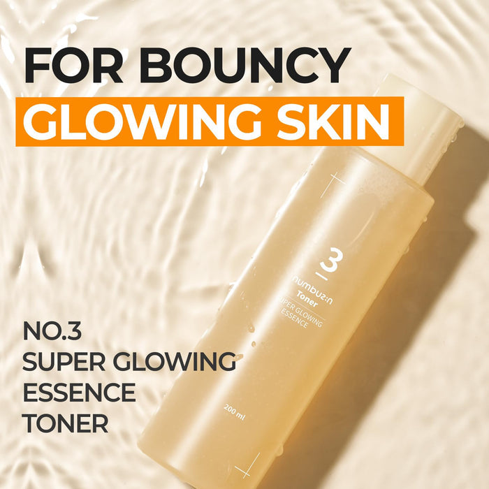 Numbuzin | No.3 Super Glowing Essence Toner - skin28