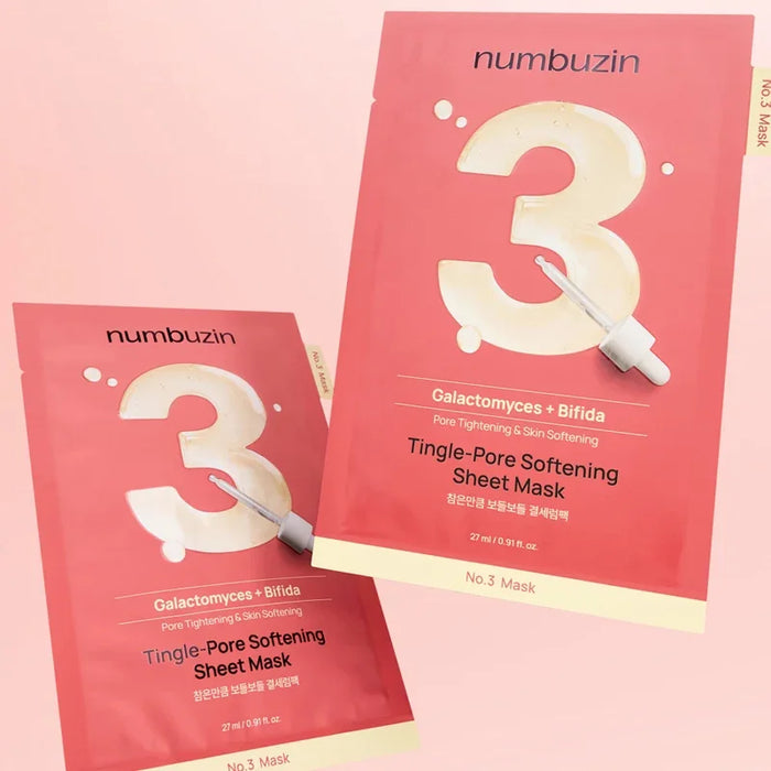 [numbuzin] No.3 Tingle-Pore Softening Mask 27g*10EA numbuzin