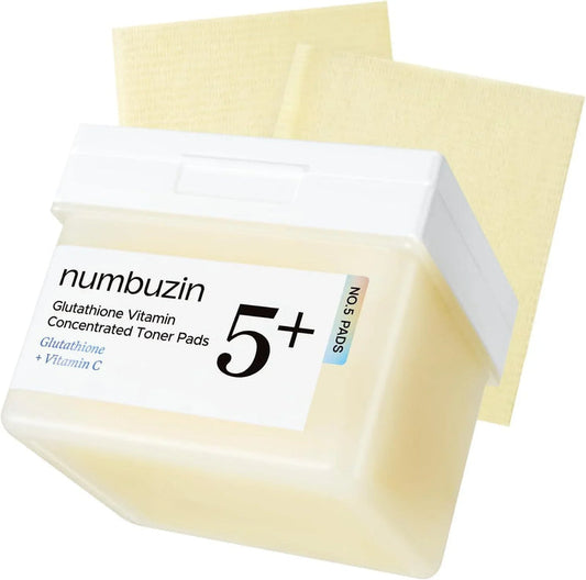[numbuzin] No.5 Glutathione Vitamin Concentrated Toner Pad 180ml 70EA