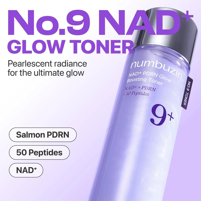 [numbuzin] No.9 NAD+ PDRN Glow Boosting Toner 150ml - Ballagrio