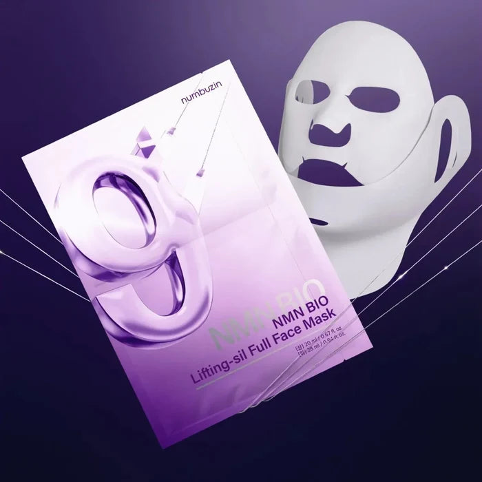 [numbuzin] No.9 NMN BIO Lifting-sil Full Face Mask 4EA - Ballagrio