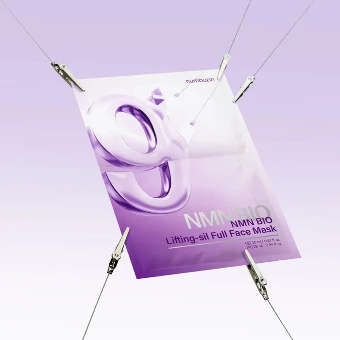 [numbuzin] No.9 NMN BIO Lifting-sil Full Face Mask 4EA - Ballagrio
