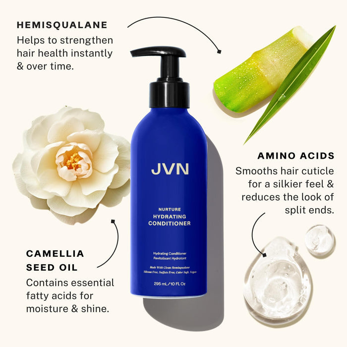 JVN Conditioner NEW Nurture Hydrating Conditioner Nurture Hydrating Conditioner | Moisturizing Conditioner | JVN sulfate-free silicone-free sustainable