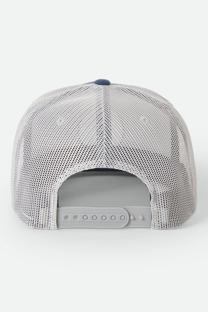 Oath Trucker Hat - Blue Chambray/White