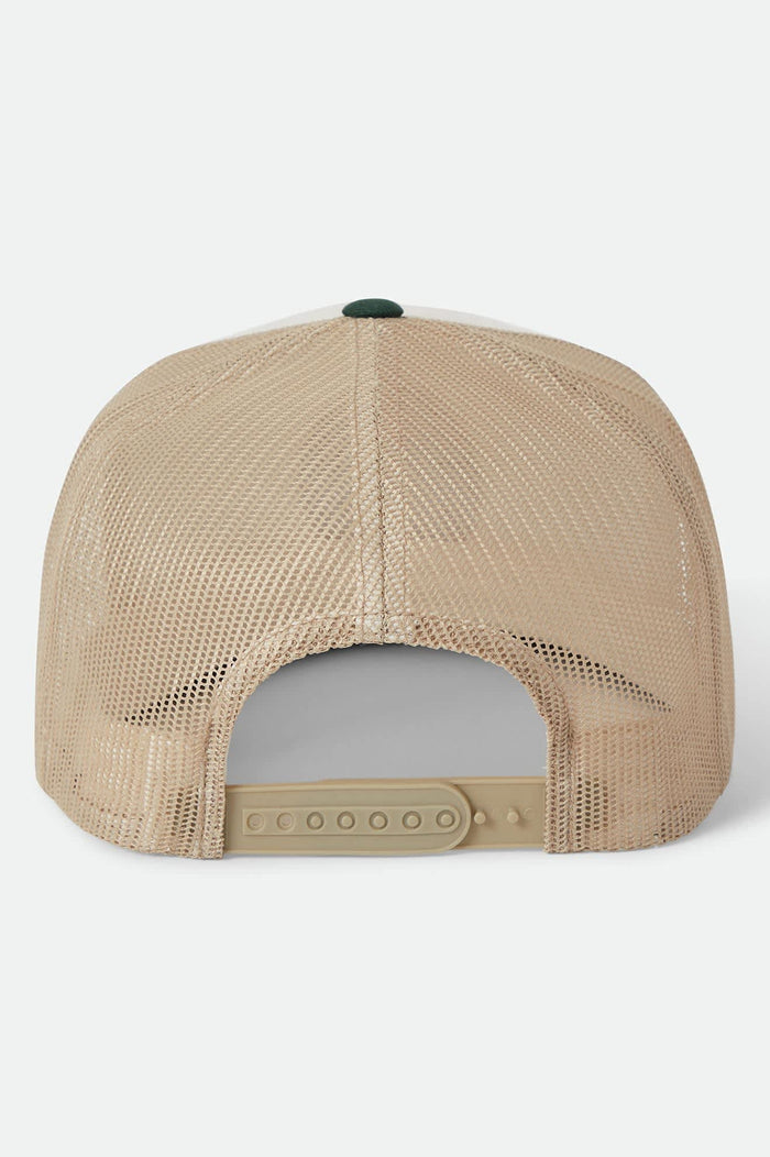 Oath Trucker Hat - Off White/Primal Green/Sand