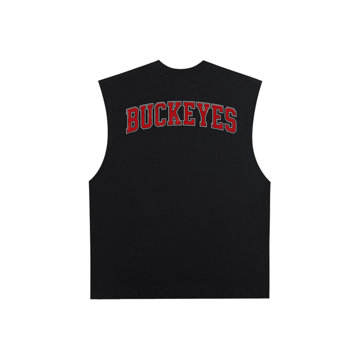 Ohio Raw Edge Cotton Tank Top