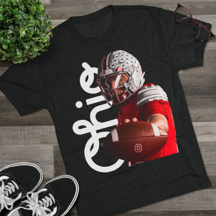 Ohio State Football Tri-blend T‑Shirt