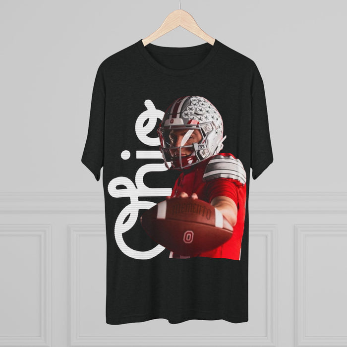 Ohio State Football Tri-blend T‑Shirt