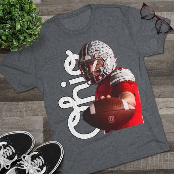 Ohio State Football Tri-blend T‑Shirt
