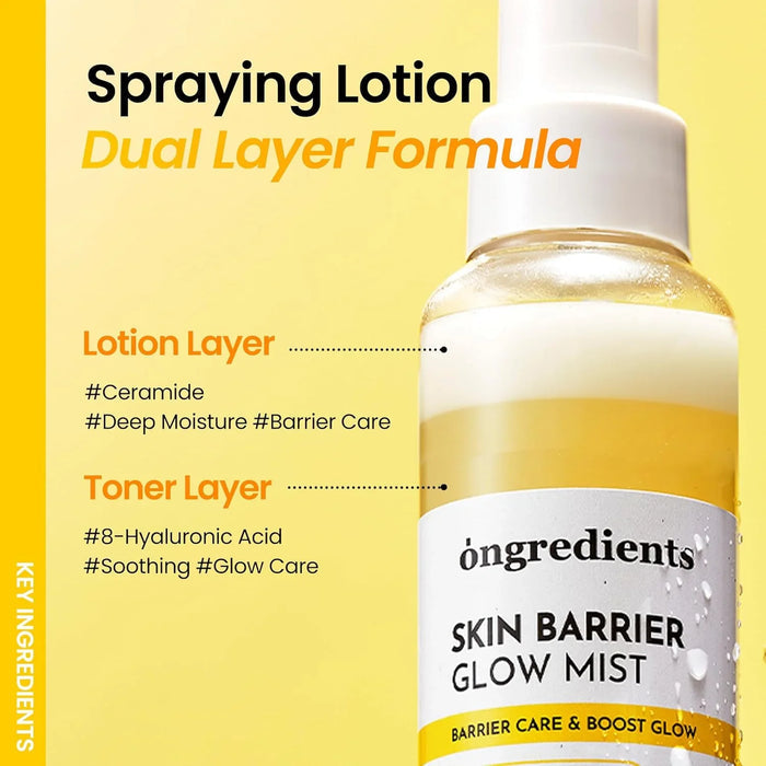 [Ongredients] Skin Barrier Glow Mist 100ml - Ballagrio