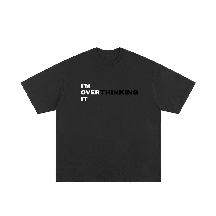 OVER IT Heavyweight Hand-frayed T-Shirt