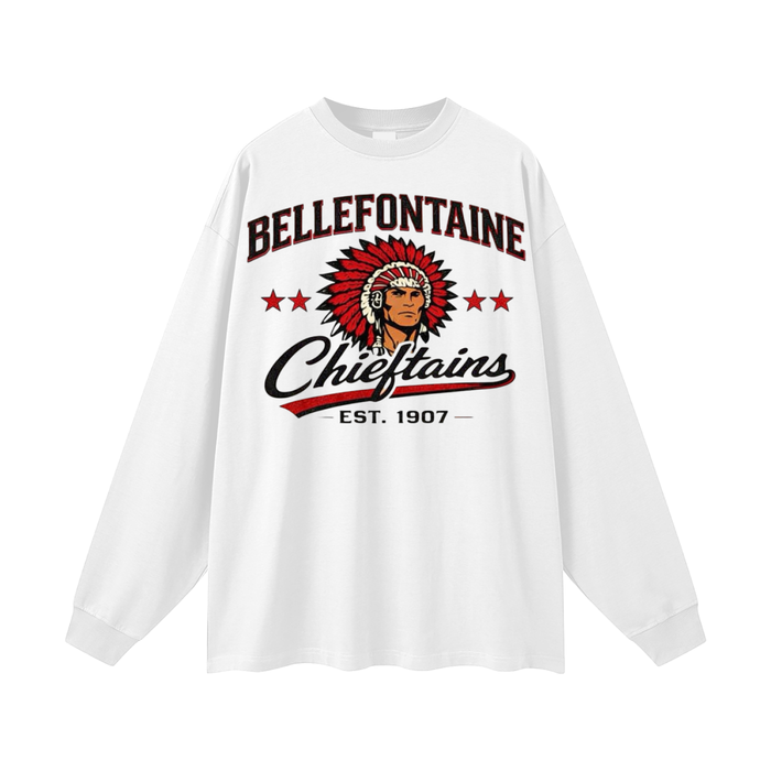 Oversized Unisex Long Sleeve T-Shirt - Memento Mori Clothing