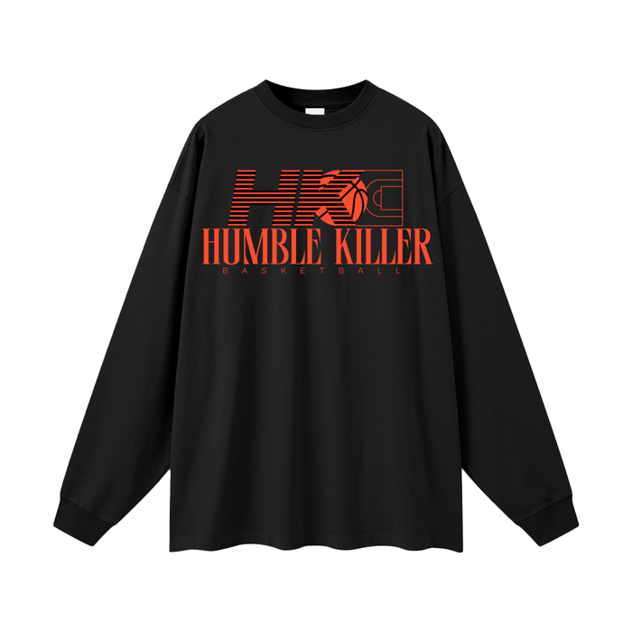 Oversized Unisex Long Sleeve T-Shirt - Memento Mori Clothing