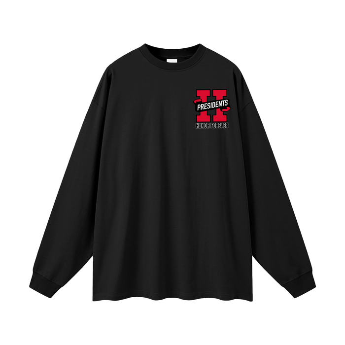 Oversized Unisex Long Sleeve T-Shirt - Memento Mori Clothing