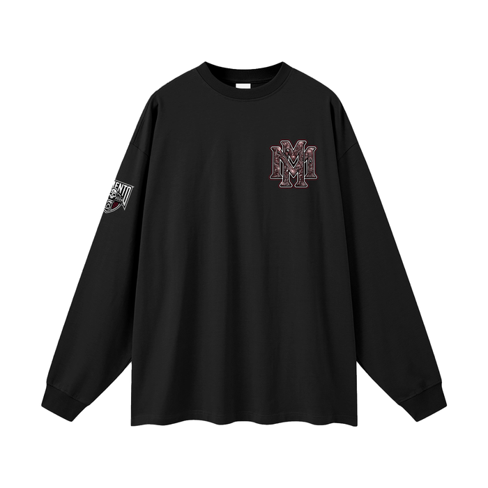 Oversized Unisex Long Sleeve T-Shirt - Memento Mori Clothing