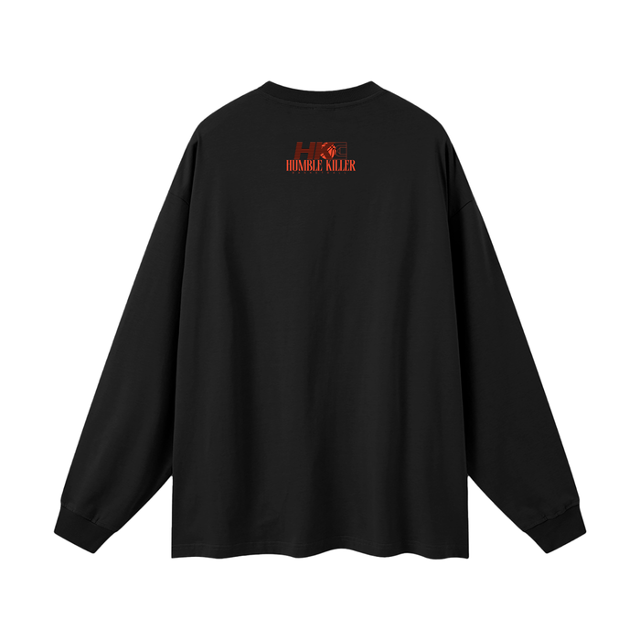 Oversized Unisex Long Sleeve T-Shirt - Memento Mori Clothing