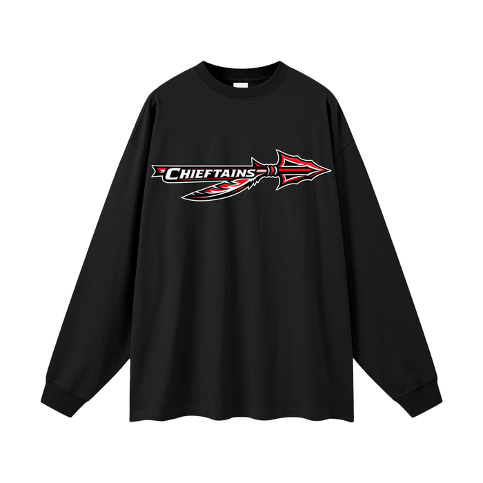 Oversized Unisex Long Sleeve T-Shirt - Memento Mori Clothing