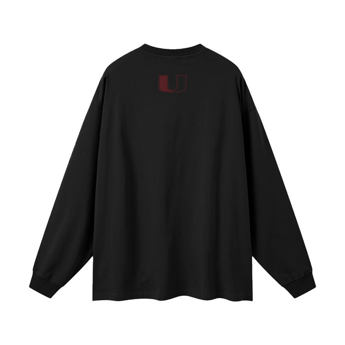 Oversized Unisex Long Sleeve T-Shirt - Memento Mori Clothing