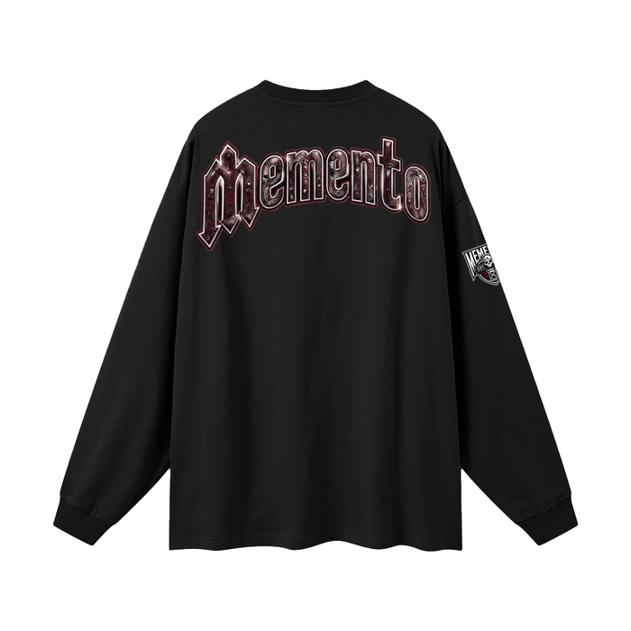 Oversized Unisex Long Sleeve T-Shirt - Memento Mori Clothing