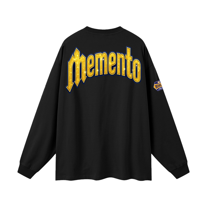 Oversized Unisex Long Sleeve T-Shirt - Memento Mori Clothing