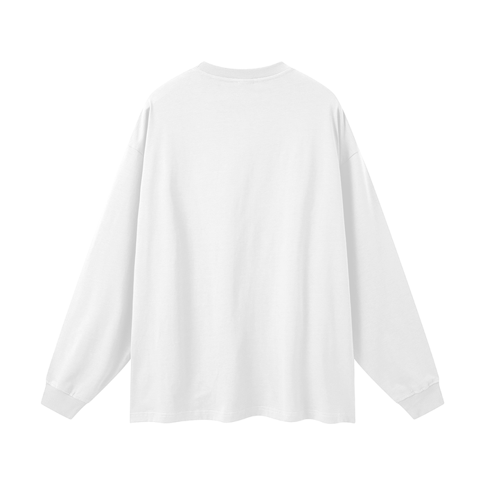 Oversized Unisex Long Sleeve T-Shirt - Memento Mori Clothing