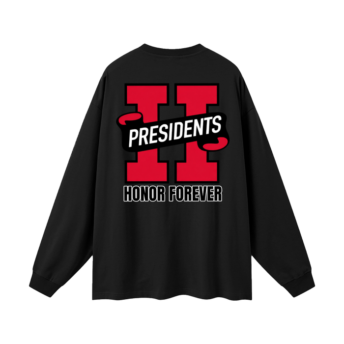 Oversized Unisex Long Sleeve T-Shirt - Memento Mori Clothing