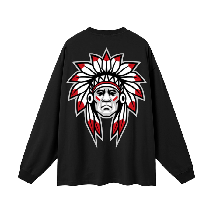 Oversized Unisex Long Sleeve T-Shirt - Memento Mori Clothing