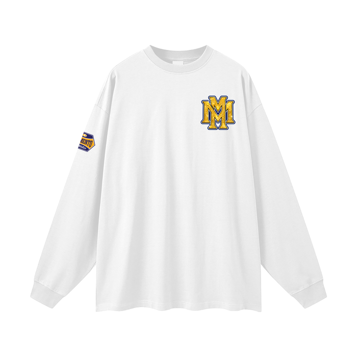 Oversized Unisex Long Sleeve T-Shirt - Memento Mori Clothing